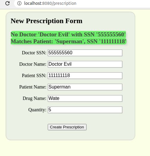 Screenshot from CST-363 Intro to Database Systems