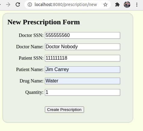 Screenshot from CST-363 Intro to Database Systems